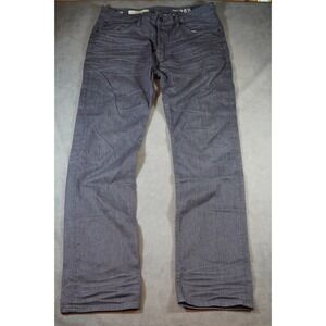 Gap 1969 Jeans Mens 32x34‎ Gray Button Fly Cotton Stretch Slim Fit